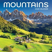 2026 Mountains Wall Calendar