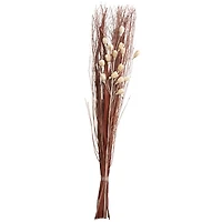 Brown & Cream Dried Foliage & Grass Arrangement