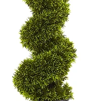 3ft. Grass Spiral Topiary in Deco Planter