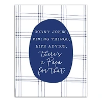 There's Papa For That Canvas Wall Art