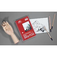 Pro Art® Side Wired Sketch Pad, 8.5" x 5.5"
