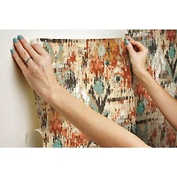 RoomMates Aztec Peel & Stick Wallpaper