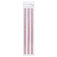 12 Packs: 3 ct. (36 total) Light Pink Border Bling Stickers by Recollections™