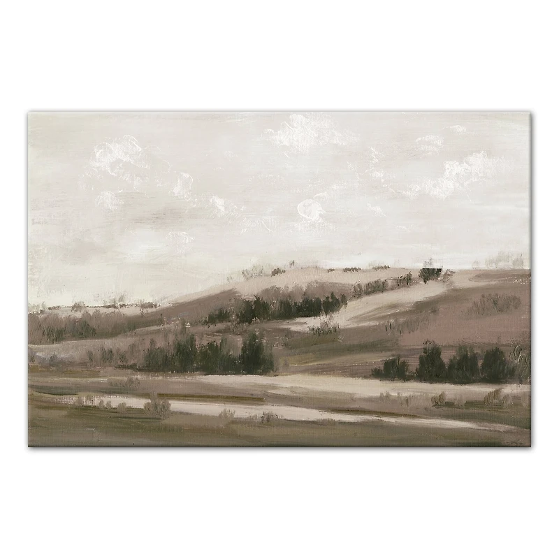 Warm Landscape 30" x 20" Canvas Wall Art