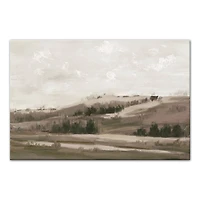 Warm Landscape 30" x 20" Canvas Wall Art