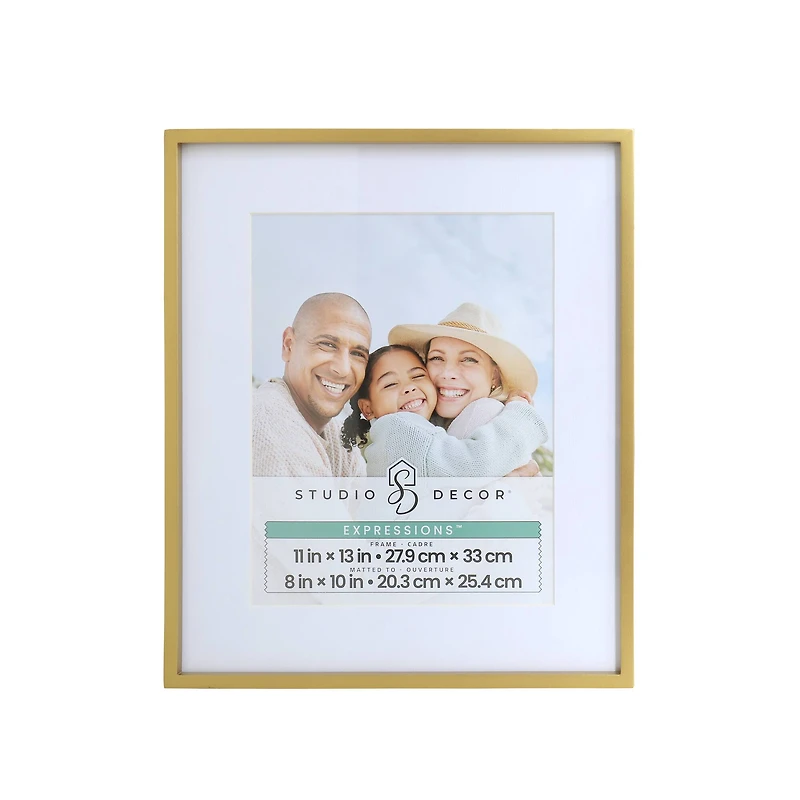 Expressions™ Gold Sydney Frame with Mat by Studio Décor
