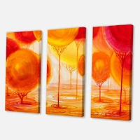 Designart - Colourful Ornamental Trees II