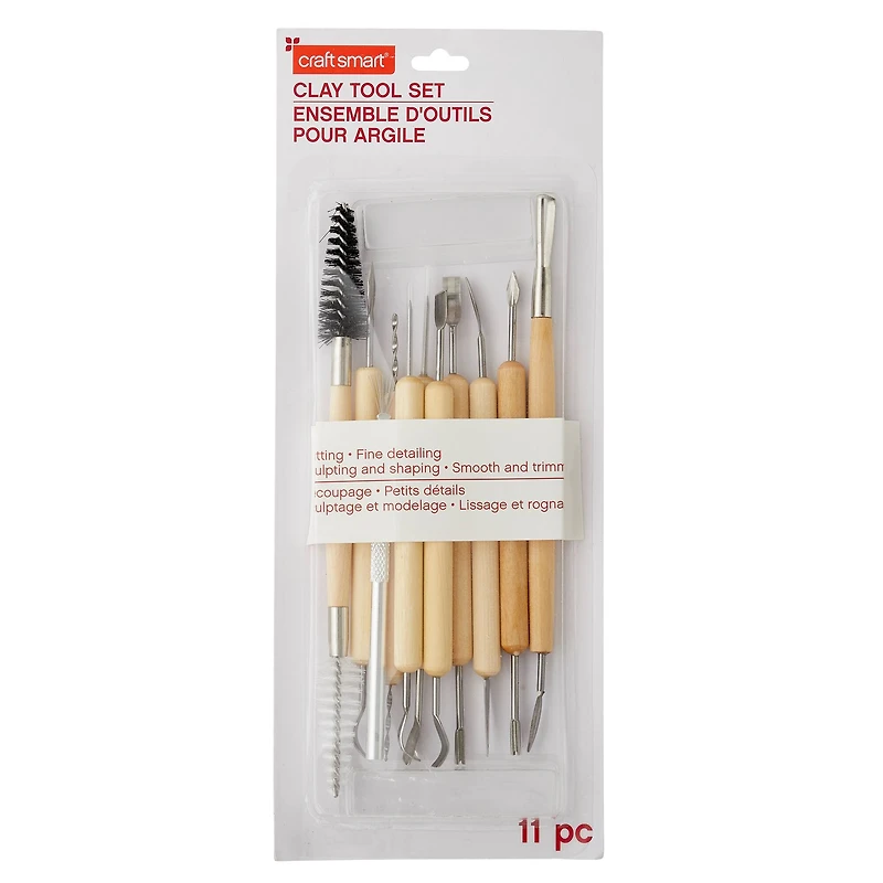 6 Pack: 11 Piece Clay Tool Set by Craft Smart®
