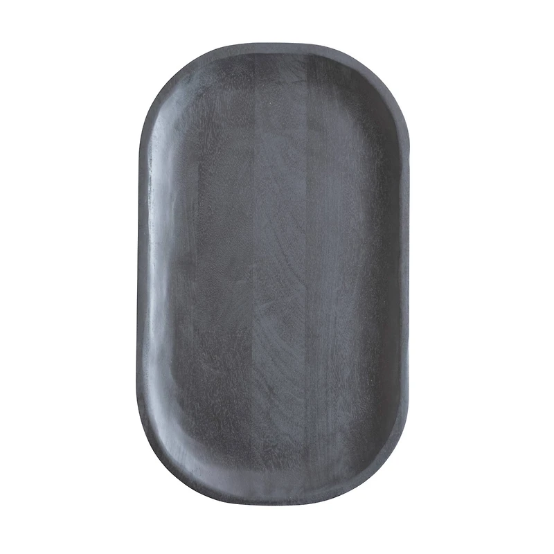 Hello Honey® 20" Wide Black Mango Wood Serving Board