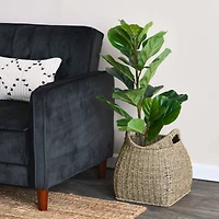 Household Essentials Brown Basket with Handles