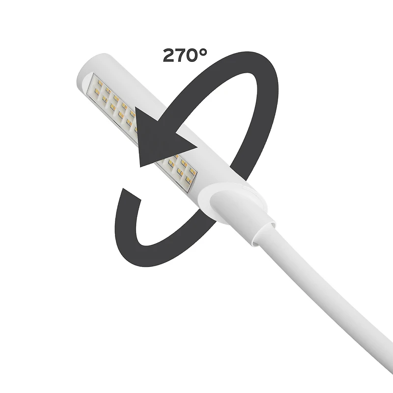 UberLight™ Flex 3100TL White LED Task Light Lamp with Clamp