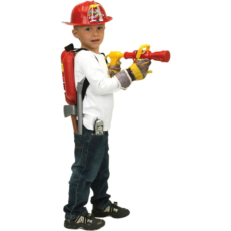 Theo Klein Firefighter Henry Fireman's Water Sprayer Toy