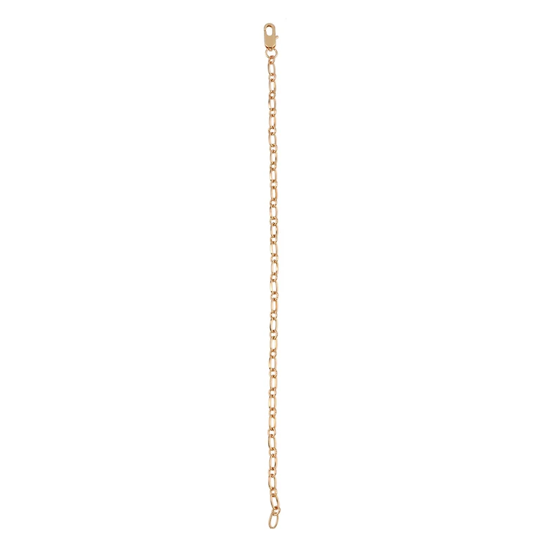 7.5" Gold Paperclip Charm Bracelet by Bead Landing™
