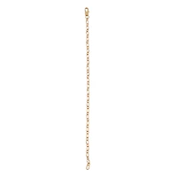 7.5" Gold Paperclip Charm Bracelet by Bead Landing™