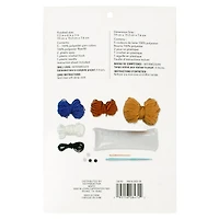 6 Pack: Intermediate Sloth Amigurumi Crochet Kit by Loops & Threads®