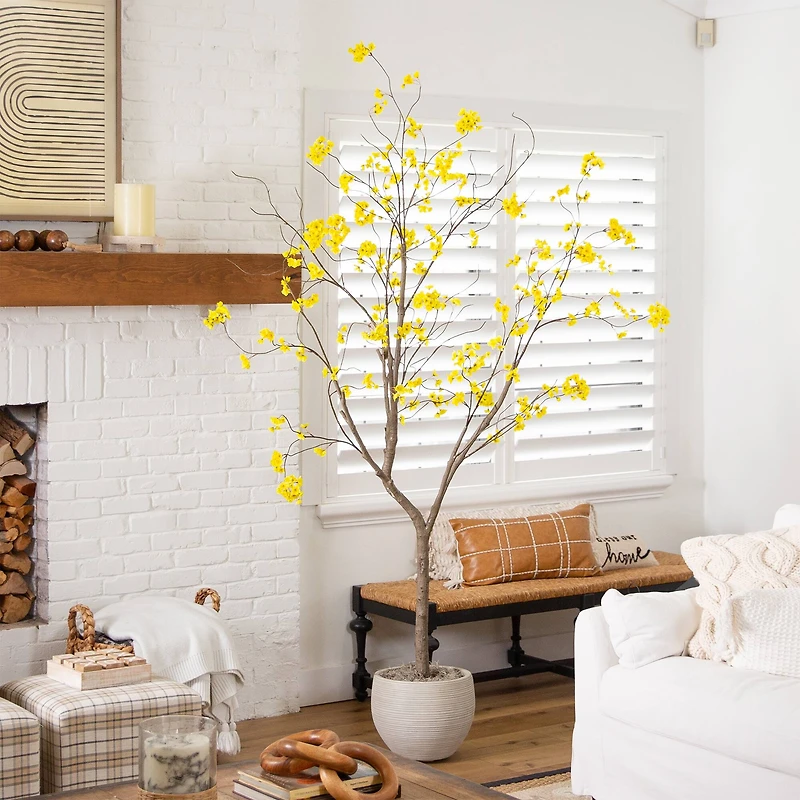 8ft. Artificial Bellflower Tree