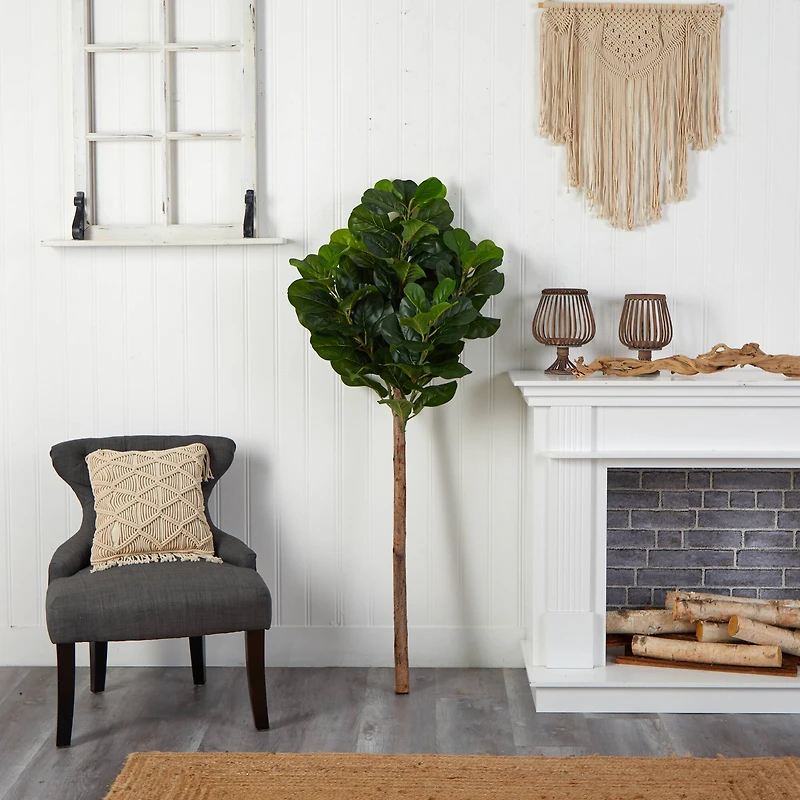 5.5ft. Artificial Fiddle Leaf Tree