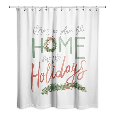 Home for the Holidays 71" x 74" Shower Curtain