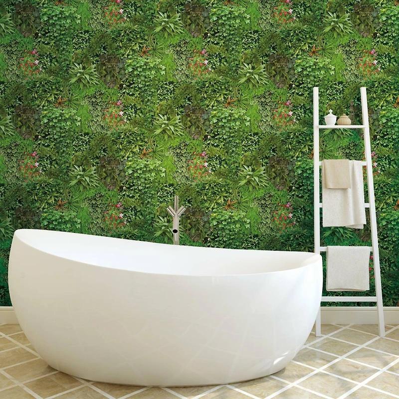 RoomMates Living Wall Peel & Stick Wallpaper