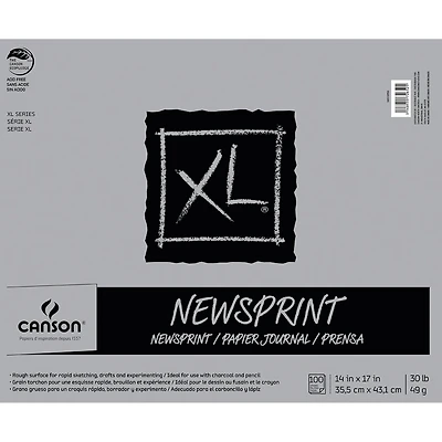6 Pack: Canson® XL® Newsprint Paper Pad
