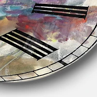 Designart 'Autumn Hydrangea Traditional Wall Clock