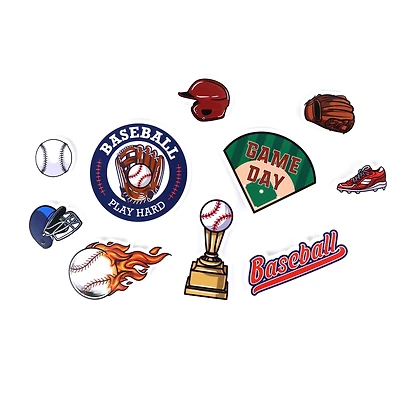 Baseball Vinyl Die Cut Stickers by Recollections™