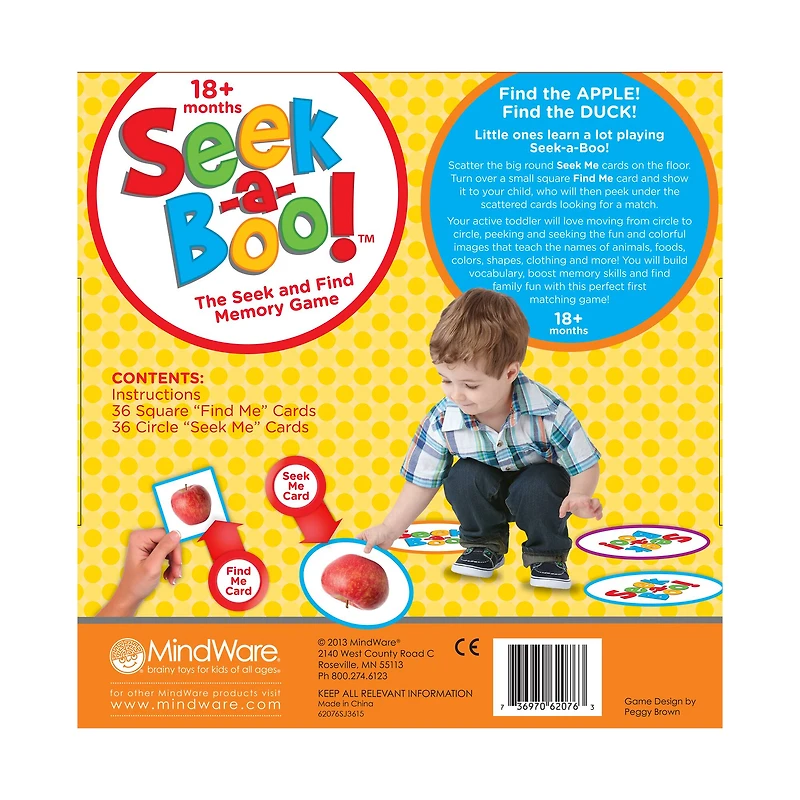 Seek-a-Boo!™ The Seek and Find Memory Game
