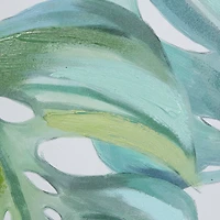 CosmoLiving by Cosmopolitan Set of 2 Green Canvas Wall Art 24", 32"