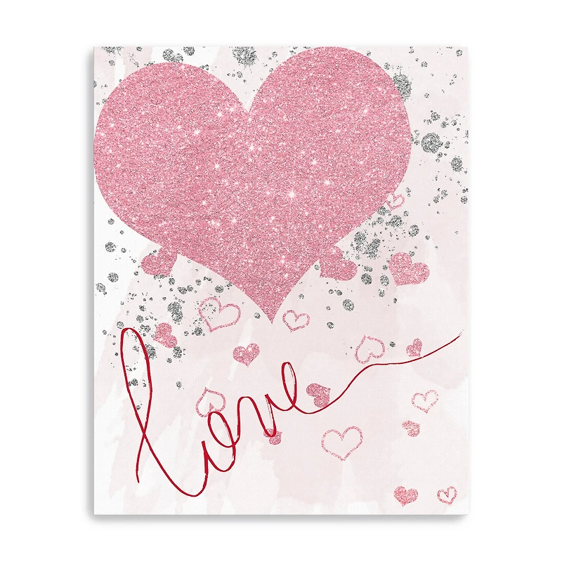 Sparkling Love Canvas Giclee