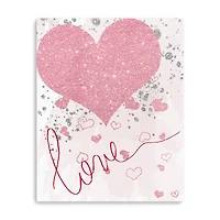 Sparkling Love Canvas Giclee
