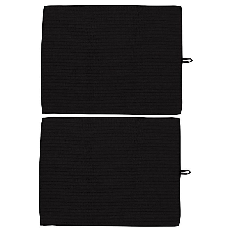 Kitchen Details Jumbo Black Drying Mats, 2ct.