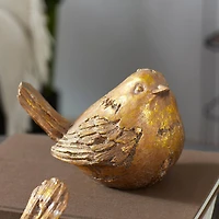 Farmhouse Polystone Bird Sculpture Set