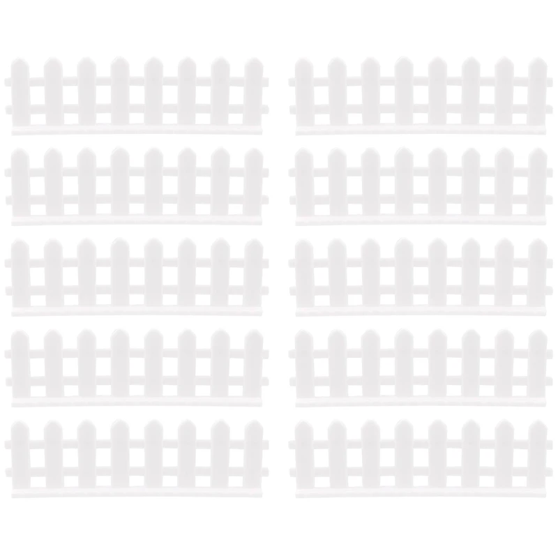 Mini White Fence Decorations, 10ct. by Ashland®