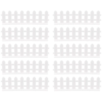 Mini White Fence Decorations, 10ct. by Ashland®