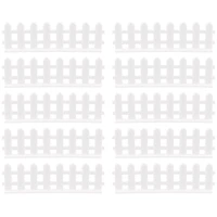 Mini White Fence Decorations, 10ct. by Ashland®