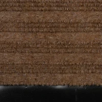 DII® Brown Ribbed Doormat