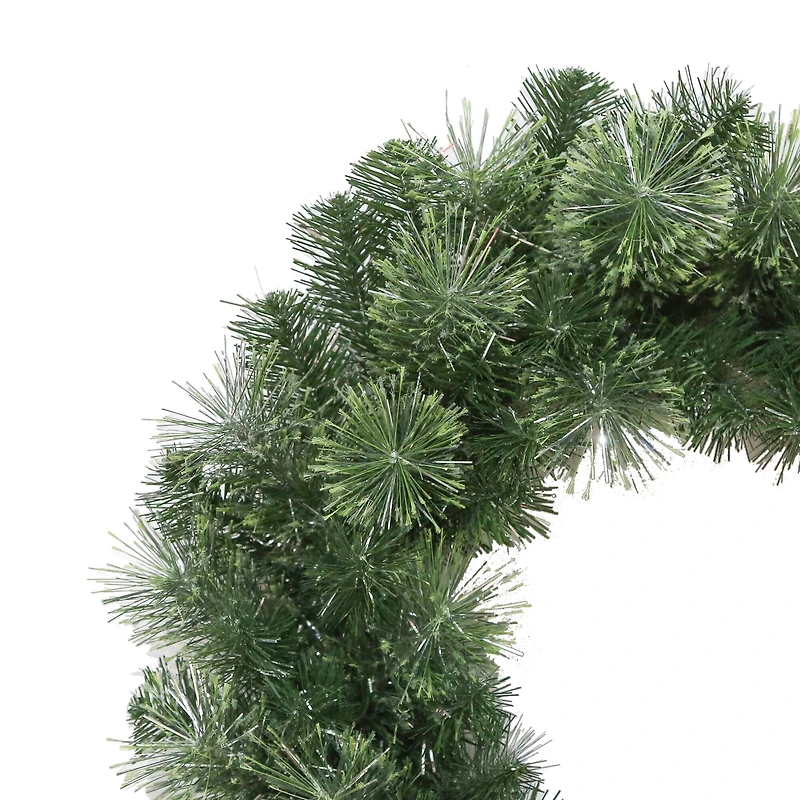 24" Pre-Lit Celebration Pine Wreath by Ashland®