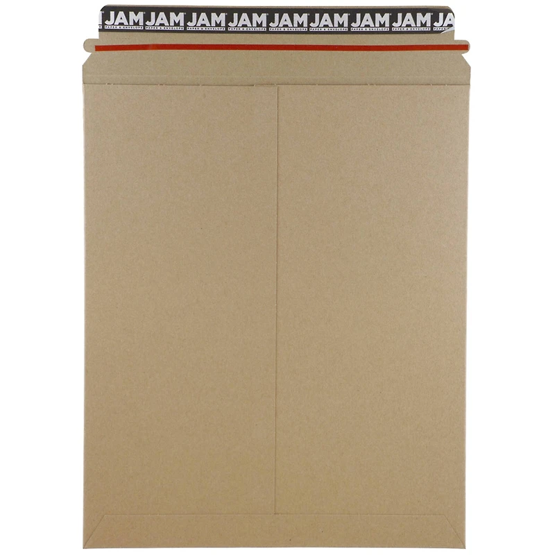 JAM Paper 11" x 13.5" Flat Photo Mailer Peel & Seal Closure Envelopes