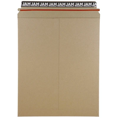 JAM Paper 11" x 13.5" Flat Photo Mailer Peel & Seal Closure Envelopes