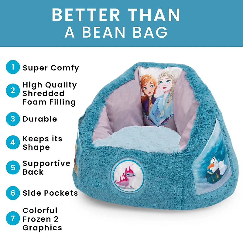 Disney® Frozen Cozee Fluffy Chair
