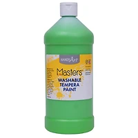 4 Packs: 6 ct. (24 total) Little Masters® 32oz. Washable Tempera Paint