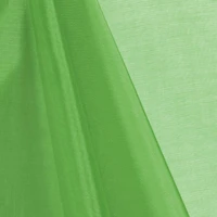 Lime Mirror Organza