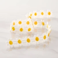 5/8" x 3yd. Yellow Daisy Ribbon by Celebrate It® Classic