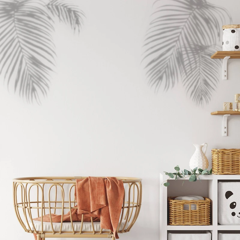 RoomMates Mr. Kate Tropical Shadow Palm Frond Peel & Stick Wall Decals