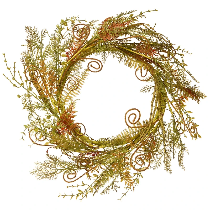 22" Fern Wreath