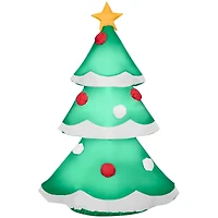 3.5ft. Airblown® Inflatable Christmas Tree with Snowy Layers