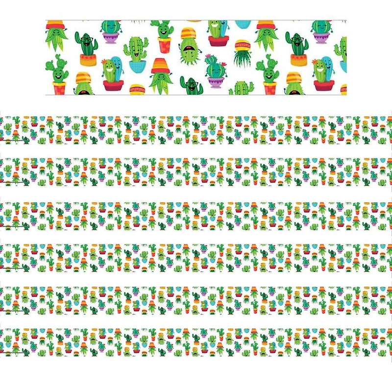 Eureka® A Sharp Bunch Tossed Pattern Deco Trim®, 222ft.