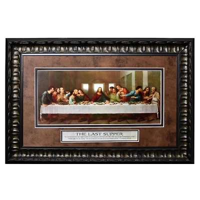 Last Supper Framed Wall Art