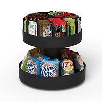 Mind Reader Black Coffee Condiment and Snack Organizer