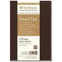 Strathmore® 400 Series Soft Cover Toned Tan Art Journal